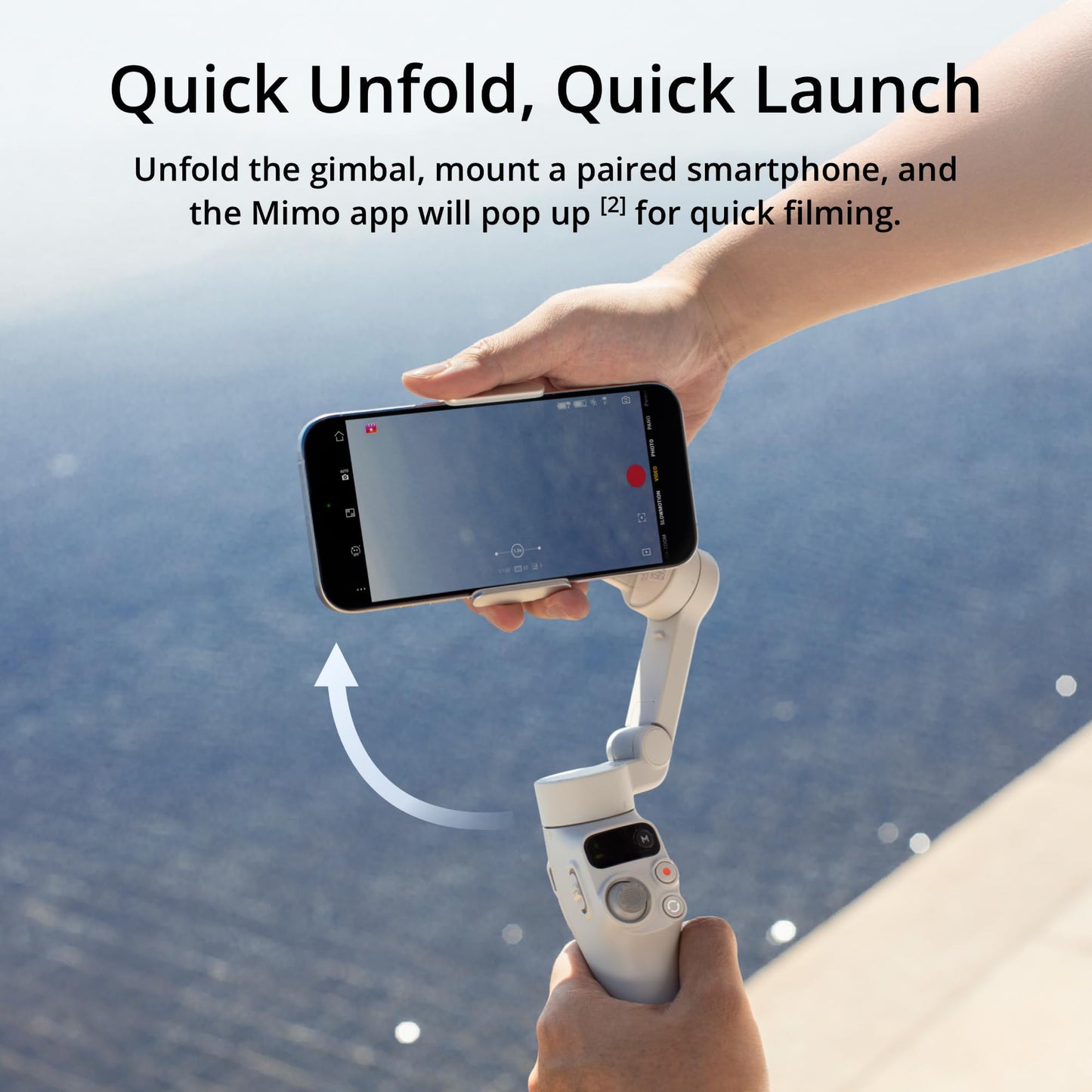 DJI Osmo Mobile 7P Gimbal Stabilizer for iPhone, Android, Native Tracking, Lighting, 3-Axis Phone Gimbal, Quick Launch, One-Tap Edit, Built-in Extension Rod & Tripod, 10hrs Use, Phone Charging
