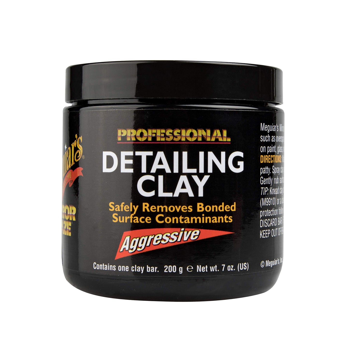 Meguiar's G10240 Smooth Surface XL Clay Kit - Includes 240 Grams of Clay Bars, Quik Detailer Spray Bottle and Microfiber Towel